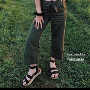 Marshall’s green ankle length pants